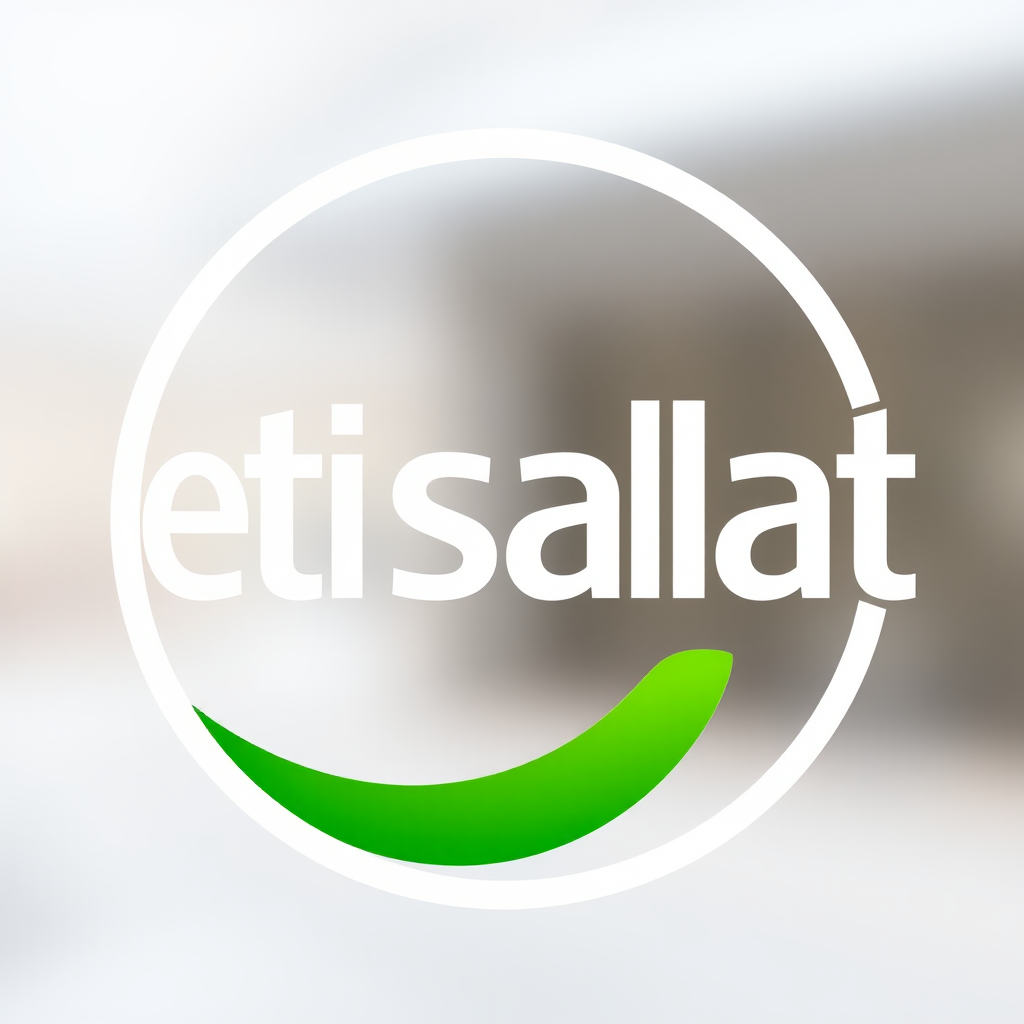 Etisalat mobile network logo for online recharge and top up