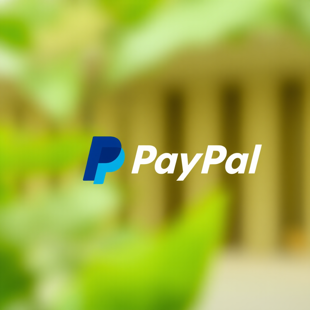 PayPal digital wallet logo for online mobile top up