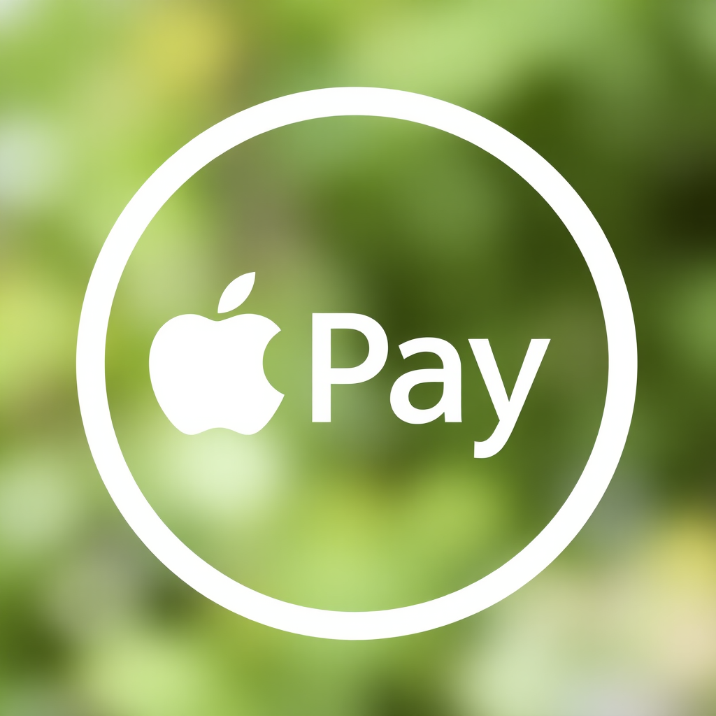 Apple Pay digital wallet logo for mobile phone recharge